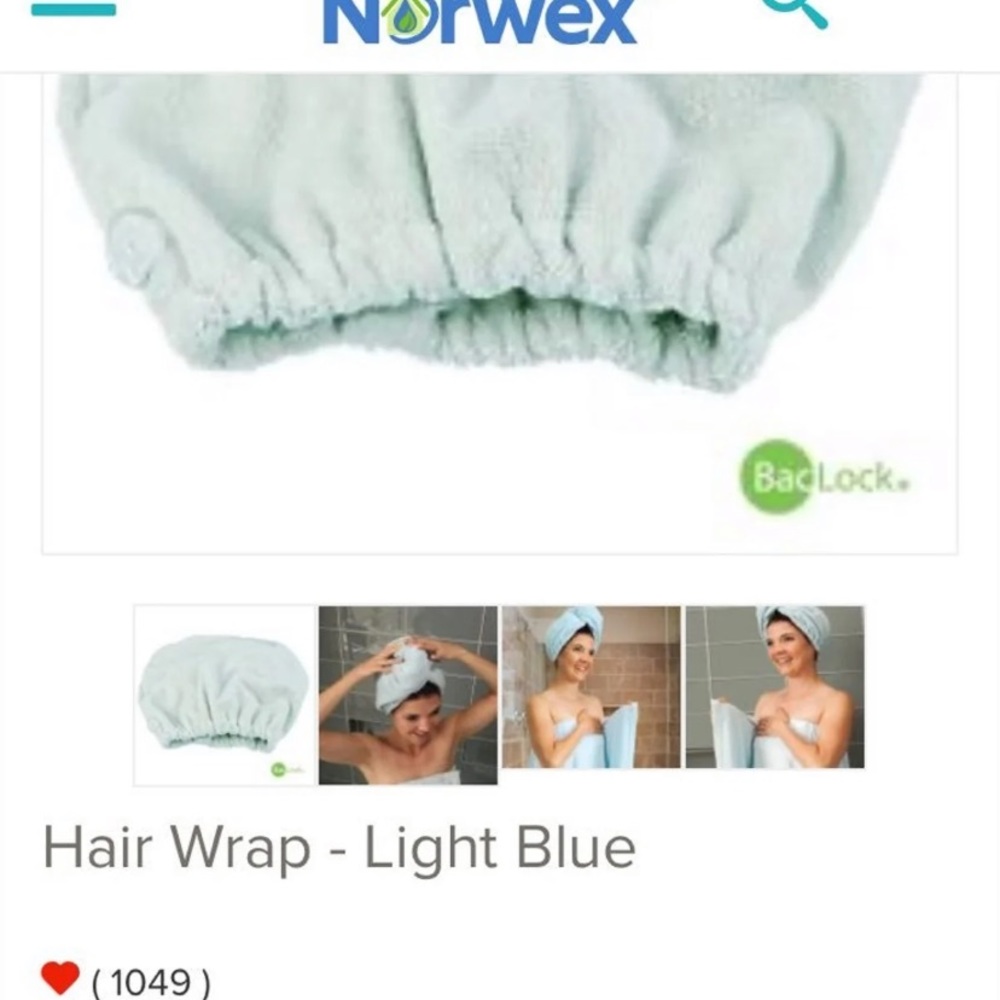 Norwex hair wrap